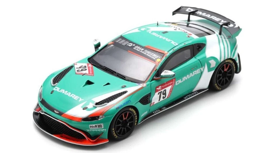 Modellino auto scala 1:43 Spark ASTON MARTIN VANTAGE GT4 N.79 24H NURBURGRING... - Immagine 1 di 1