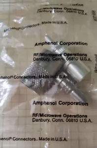 AMPHENOL UHF PL-259 COAX CONNECTORS 83-1SP-15RFX RG8, 213, 214, LMR-400 - Foto 1 di 6