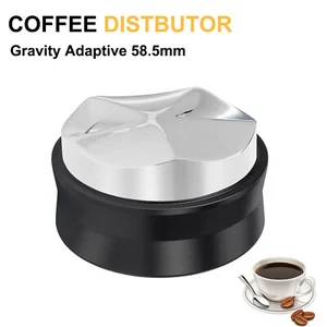 Distribuidor de café nivelador de profundidad adaptativo a la gravedad para portafiltro de 58 mm - Imagen 1 de 12