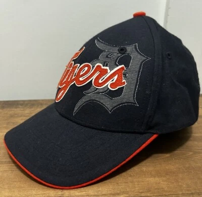 Detroit Tigers Twins EnterpriseChilds Blue Baseball Cap Flex Cap MLB Embroidered - Image 1 of 4