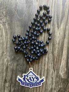 2008 American League Champions Tampa Bay Rays Beads Necklace - Picture 1 of 2