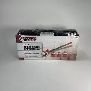 Central Machinery 1/2"- 1" 5-Piece Ratcheting Pipe Threader Set - 57257 - Picture 1 of 5
