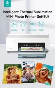 Stampante fotografica sublimazione + set pellicole e Toner - Foto 1 di 1