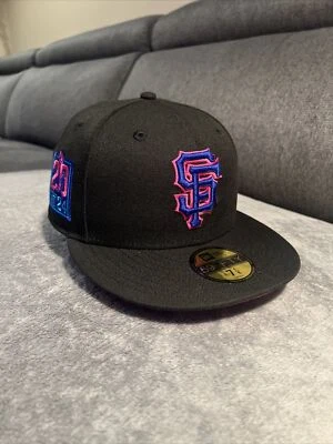 New Era 59fifty SF Giants Hatclub Exclusive Cyber Punk Size 7 1/8 RARE - Image 1 of 4