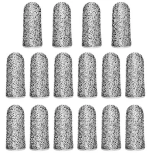 16 Pcs Finger Cots Cut Resistant Protector Finger Covers for Kitchen Work - Picture 1 of 7