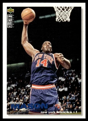 1995-96 Collector's Choice Anthony Mason New York Knicks #274 - Image 1 of 2