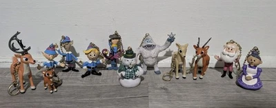Lot of 12 Rudolph The Red Nosed Reindeer Limited Edition Keychains Set - Image 1 of 4