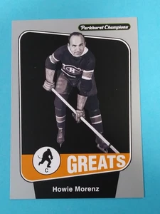 24-25 Upper Deck Parkhurst Champions - HOWIE MORENZ #205 GREATS SILVER Parallel - Bild 1 von 2