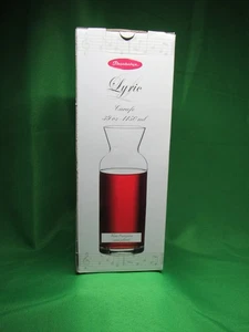 Pasabahce Lyric Dekanter 39 Unzen Neu in offener Verpackung - Bild 1 von 3