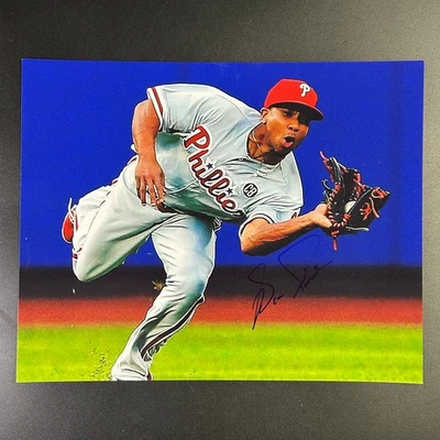 Foto autografiada en persona de los Filis de Filadelfia de Ben Revere VER DESCRIPCIÓN Foto 1 de 4
