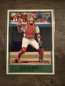 1997 Topps - Javy Lopez #395 Atlanta Braves                                  (M) - Picture 1 of 2