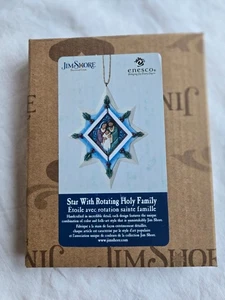 Estrella Jim Shore con adorno giratorio de la Sagrada Familia en caja con etiqueta #A - Imagen 1 de 6