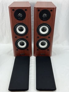 Pair of Axiom Millennia M22 V2 Speakers/Loudspeakers Bookshelf Cherry - Picture 1 of 24