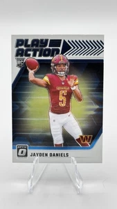 2024 Panini Donruss Optic - Play Action Jayden Daniels #1 (RC) - Bild 1 von 2