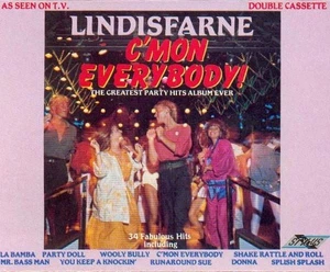 Lindisfarne C'mon Everybody double cassette UK Stylus Music 1987 2 X Cassette - Picture 1 of 4