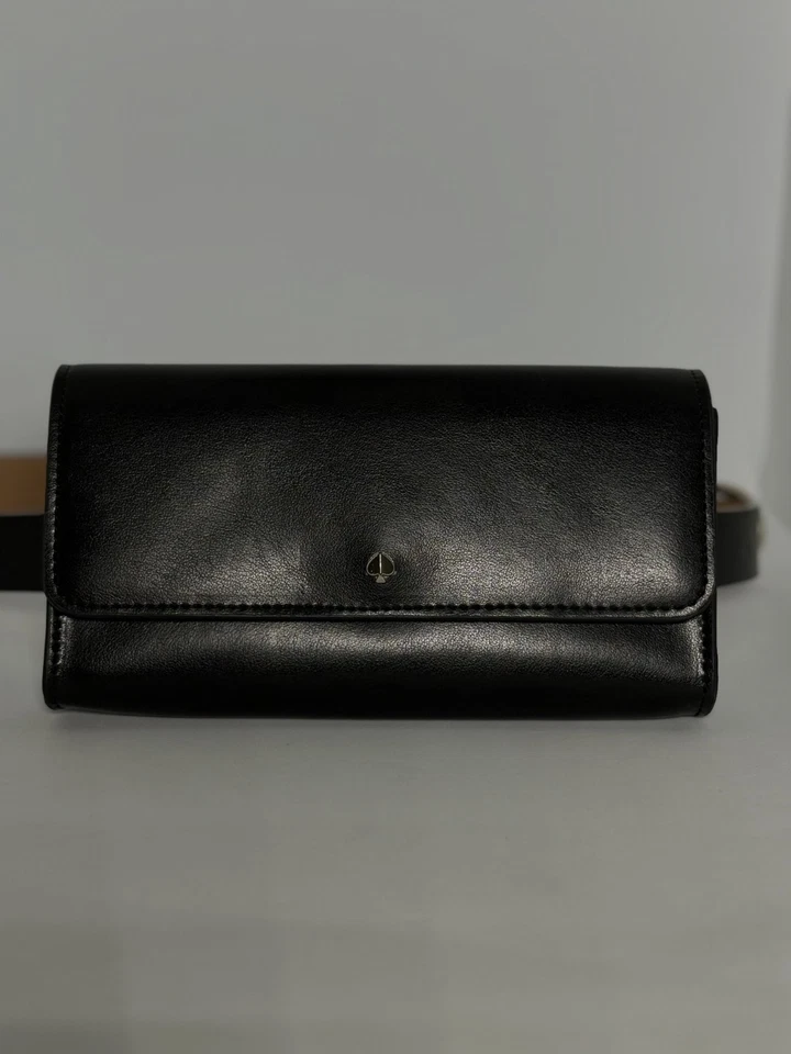 Kate Spade New York Black/Leather Belt Bag Size S/M - Image 1 of 4