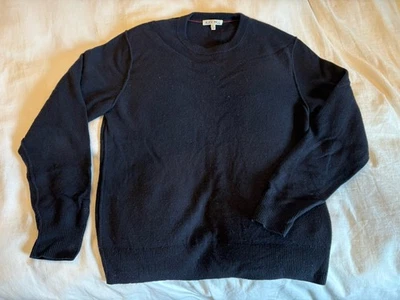 Alex Mill mens navy merino wool crewneck sweater - Size Large - Image 1 of 4