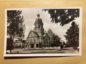 Mannheim - Christuskirche • Postkarte 1927 gelaufen - Bild 1 von 6