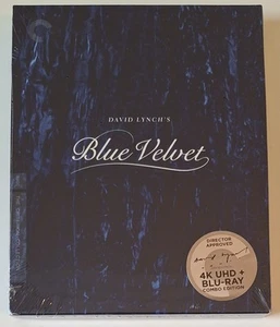 Blue Velvet 4K UHD Blu-ray - Criterion - David Lynch - Import - New & Sealed - Picture 1 of 6