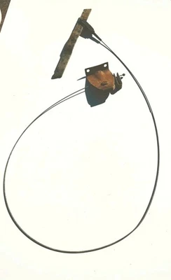 Camión Chevy 1955 56 57 1958 1959 platón corto cable de freno eléctrico, guía y soporte de pivote Foto 1 de 3