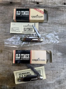 Vintage Schrade Old Timer 1080T Pair - Picture 1 of 6