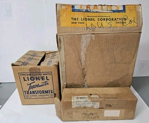 (3) Lionel Postwar Original Boxes 97 Coal Elevator, KW Transformer, 1959 Label - Picture 1 of 24