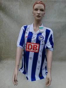 Hertha BSC Berlín con firma autógrafos XL Shirt Nike camiseta de fútbol 4/13 - Imagen 1 de 15