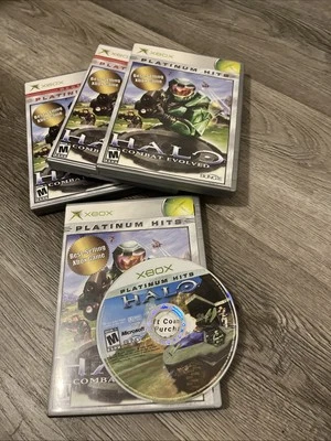 Halo: Combat Evolved (Microsoft Xbox, 2001) Previously Played No Manual - Image 1 of 2