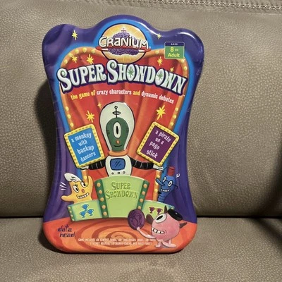 2006 Cranium Super Showdown Game Tin Box NEW SEALED - Image 1 of 2