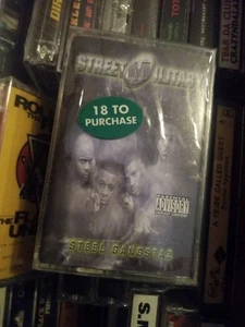 Steel Gangstaz [PA] Street Military (Cassette 2001 Beat Box) SEALED Cracked Case - Bild 1 von 4