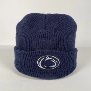 Cappello Berretto Invernale Penn State Nittany Lions Nike Beanie Anni 90 Swoosh Calcio Vintage - Foto 1 di 6