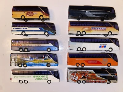 Rietze Modellbusse Konvolut #009 Setra 400 500 - Bild 1 von 2