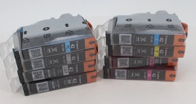 Genuine Canon CLI-42 42 Ink Printer Cartridge - 8 Pack Brand New - Image 1 of 4