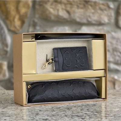 Coach Lanyard & Pencil Case Set - Image 1 of 3