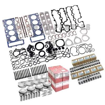 Engine Overhaul Rebuilding Pistons Gasket Bearings Kit For VW Audi Q7 A8 S5 4.2L - Image 1 of 4