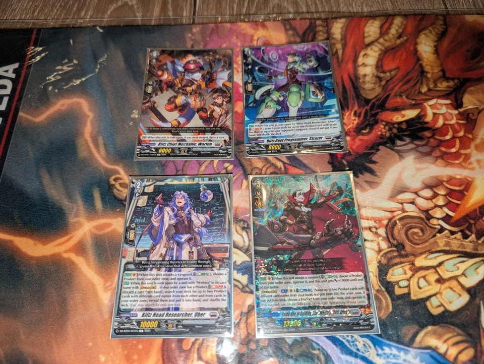 Cardfight Vanguard Divine Z  Fated One Of Guiding Star Welstra Deck - Image 1 of 4