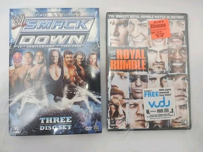 2 WWE DVD Sets Bundle Lot of  Wrestling DVDs Hogan Undertaker Big Shoe Austin  - Image 1 of 4