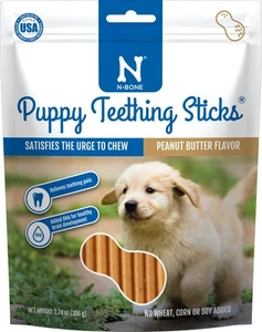 Puppy Teething Sticks Peanut Butter Flavor, 3.74-oz Bag - Picture 1 of 4