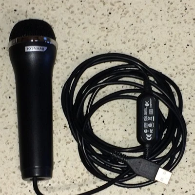 KONAMI (LOGITECH) E-UR20 WIRED USB MICROPHONE - TESTED - Image 1 of 3