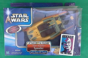Anakin Skywalker Speeder Star Wars Ep. 2 Attack Of The Clones Hasbro NUOVO - Foto 1 di 1