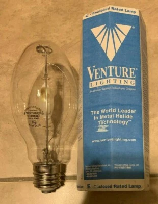 Venture Kr85 ED28 Metal Halide Lamp Light Bulbs 350W Clear NEW in Sleeve - Image 1 of 3