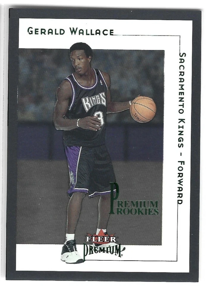 GERALD WALLACE 2001-02 FLEER PREMIUM NOVATO #224/1500 KINGS BOBCATS ALABAMA T# Foto 1 de 1