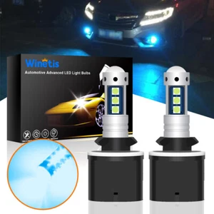 Bright Ice Blue 15SMD-3030 880 893 899 LED Bulbs Daytime Driving Fog Light Lamps - Foto 1 di 8