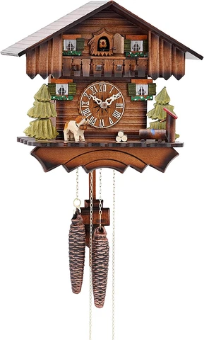 Cuckoo Clock Chalet House 1 Day Movement Cover