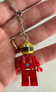 F1 2025 Keyring F1 Minifigure Lewis Hamilton LH 44 Debut Ferrari - Picture 1 of 6