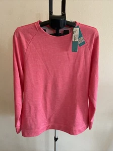 Verve Rae-Levelwear Damen Rundhals Top, Gr. L Rosa Neu Mit Etikett - Bild 1 von 9