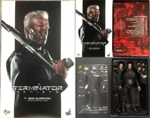 Hot Toys MMS307 Terminator T-800 Guardian Genisys 1/6 Figure Used Japan Rare - Picture 1 of 13