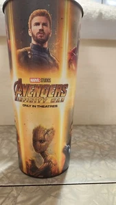 Avengers Infinity War Movie 44 oz Cup Canadian Edition Marvel Studios cineplex - Foto 1 di 3