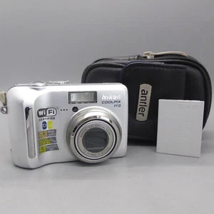 Nikon Digital Camera Coolpix P2 5.1MP Silver Tested - Picture 1 of 10