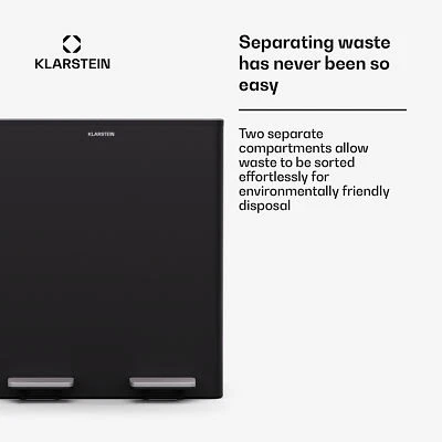 Mülleimer Küche 40L 3 Fach Abfalleimer Trennmülleimer mit Kompostbehälter  - Bild 1 von 4